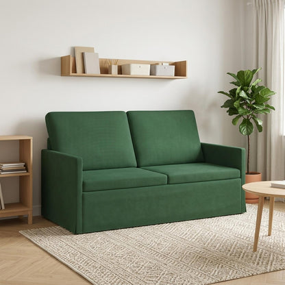 vidaXL 2 Seater Sofa Jungle Green 150 x 81 x 82 cm Corduroy Fabric