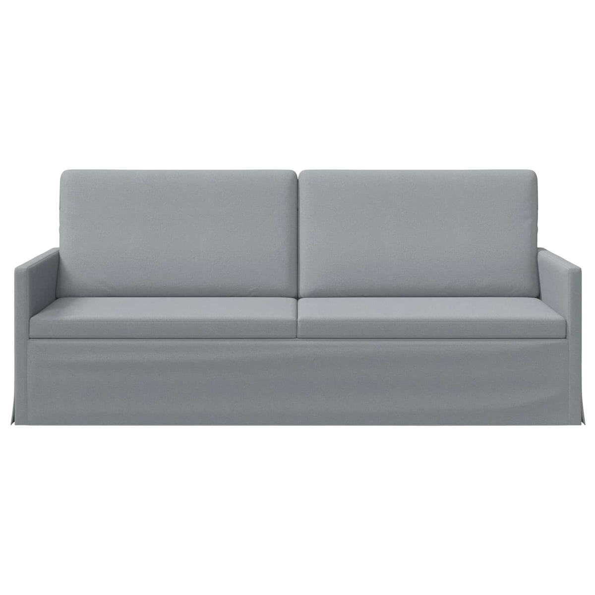 vidaXL 3 Seater Sofa Light Grey 190 x 81 x 82 cm Fabric