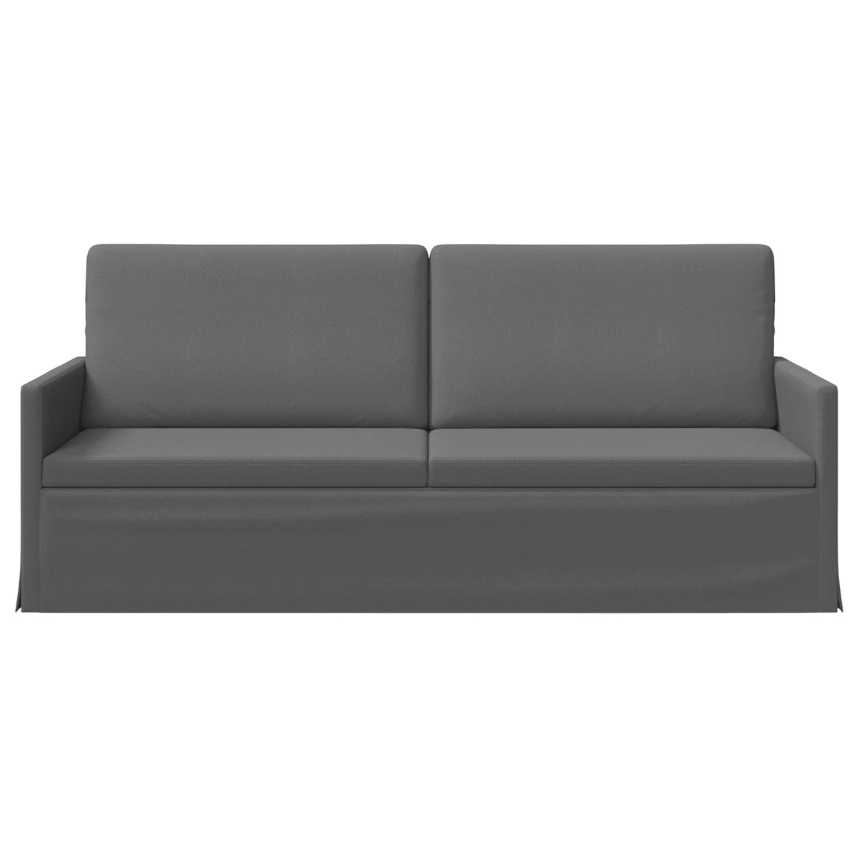 vidaXL 3 Seater Sofa Dark Grey 190 x 81 x 82 cm Fabric