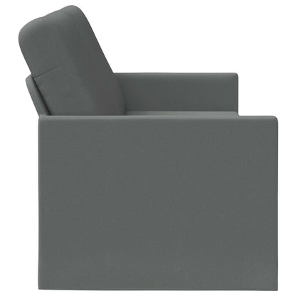 vidaXL 3 Seater Sofa Dark Grey 190 x 81 x 82 cm Fabric