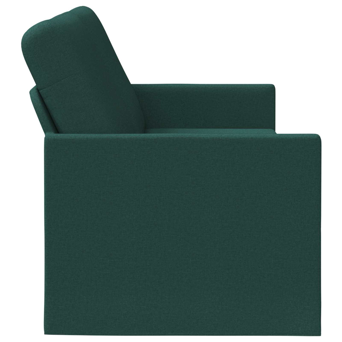 vidaXL 3 Seater Sofa Dark Green 190 x 81 x 82 cm Fabric