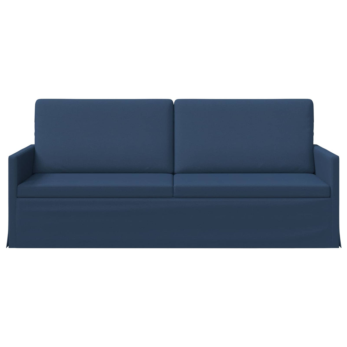 vidaXL 3 Seater Sofa Blue 190 x 81 x 82 cm Fabric