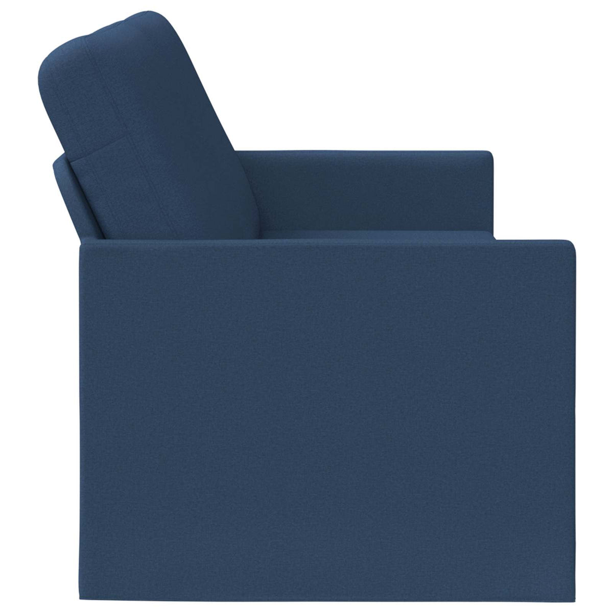 vidaXL 3 Seater Sofa Blue 190 x 81 x 82 cm Fabric