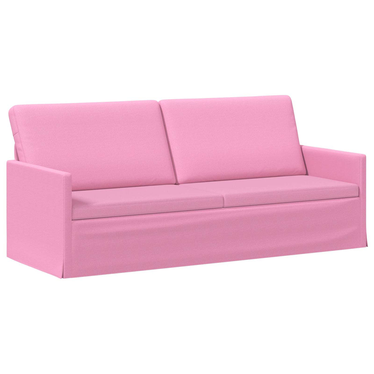 vidaXL 3 Seater Sofa Pink 190 x 81 x 82 cm Fabric