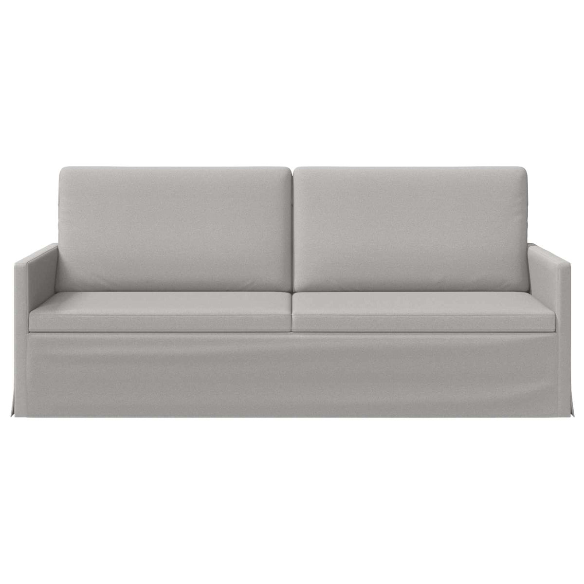 vidaXL 3 Seater Sofa Cloud Grey 190 x 81 x 82 cm Fabric