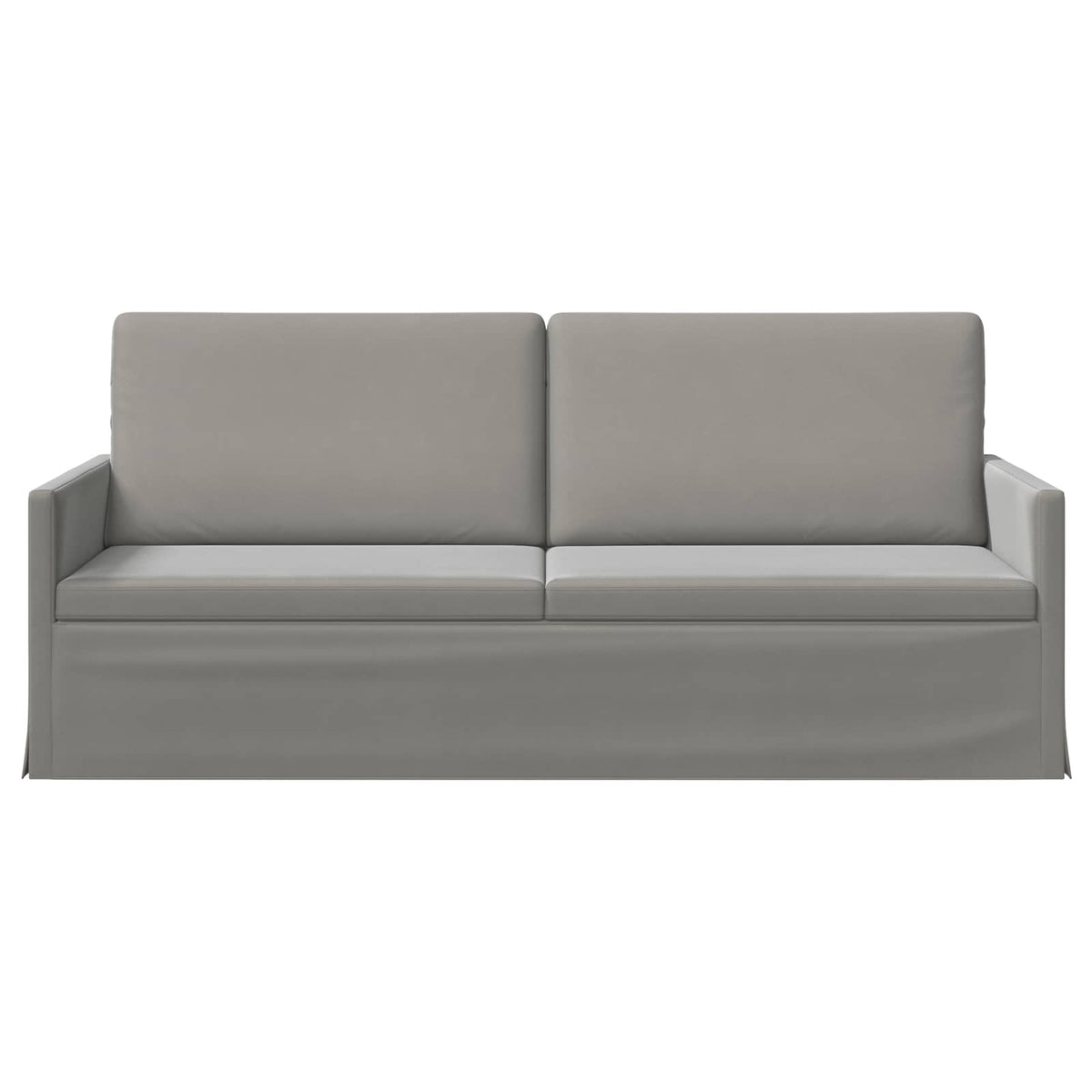 vidaXL 3 Seater Sofa Light Grey 190 x 81 x 82 cm Velvet