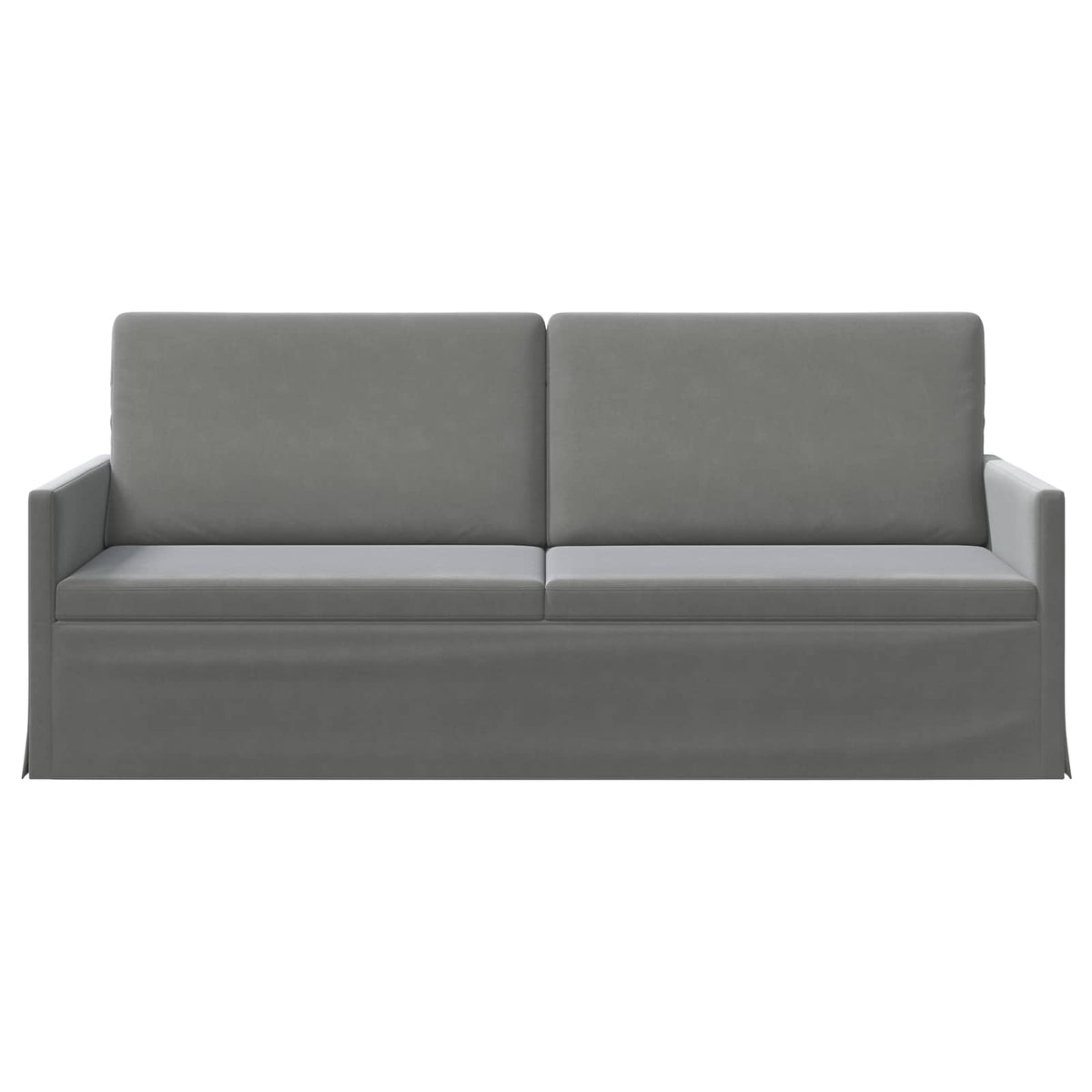 vidaXL 3 Seater Sofa Dark Grey 190 x 81 x 82 cm Velvet
