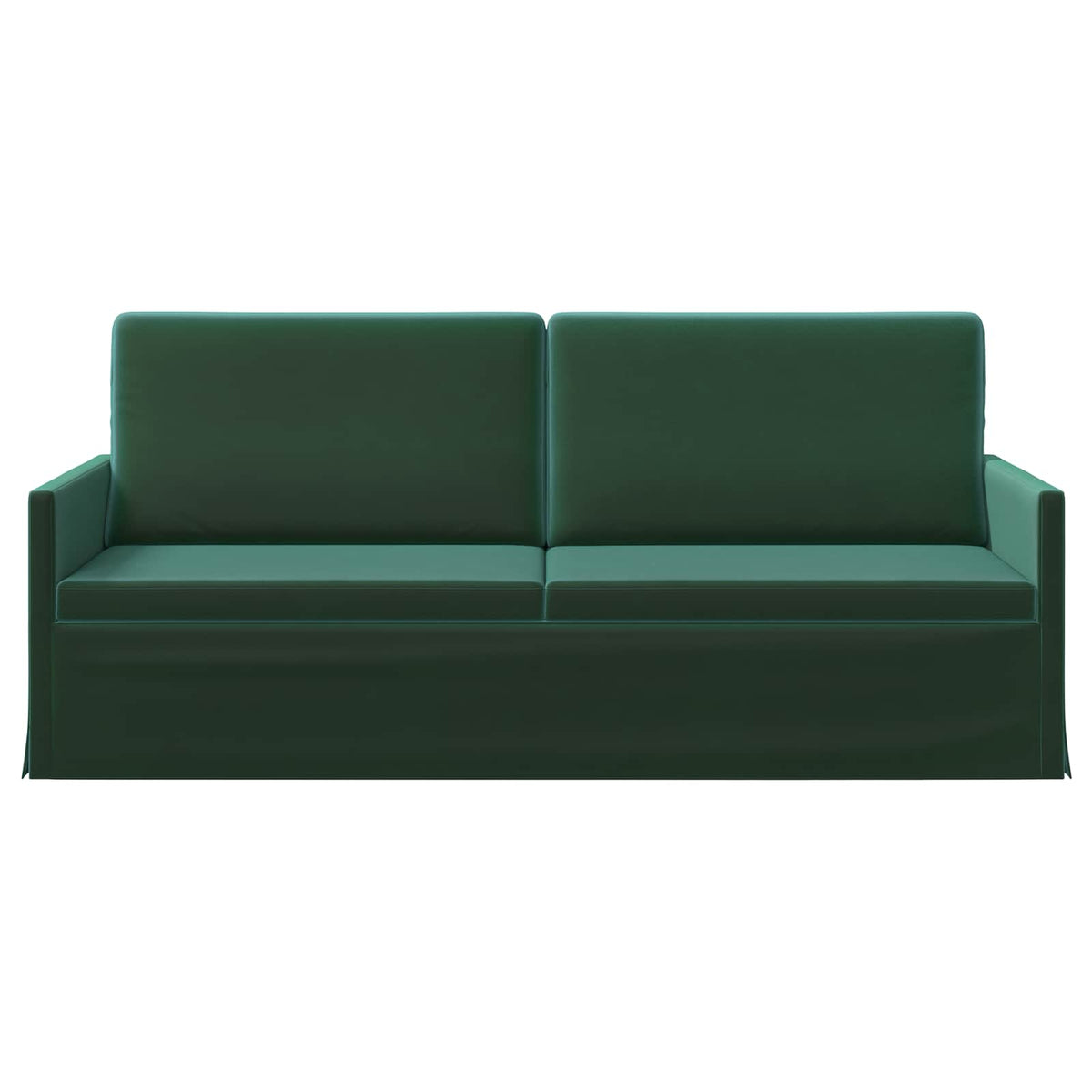 vidaXL 3 Seater Sofa Dark Green 190 x 81 x 82 cm Velvet