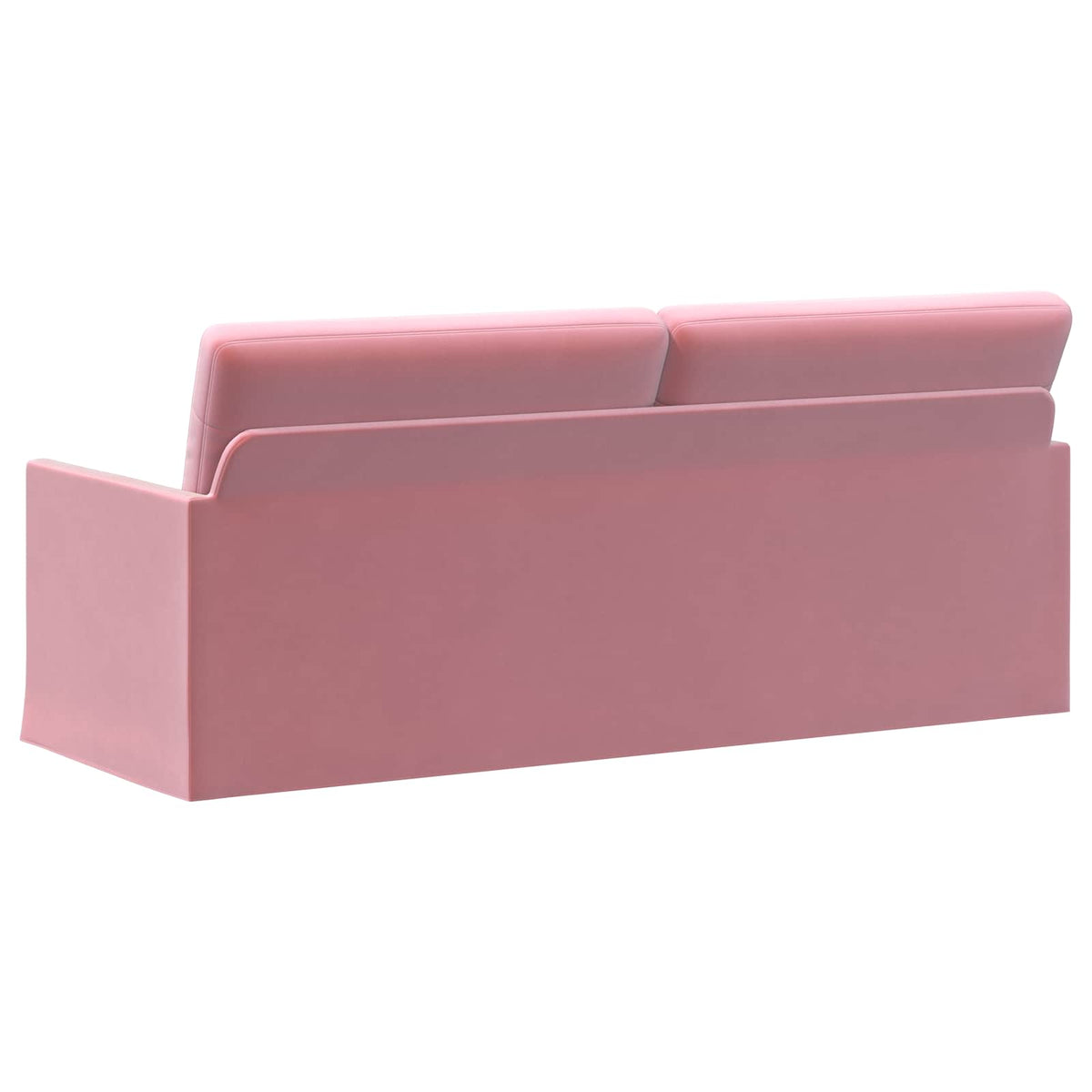 vidaXL 3 Seater Sofa Pink 190 x 81 x 82 cm Velvet