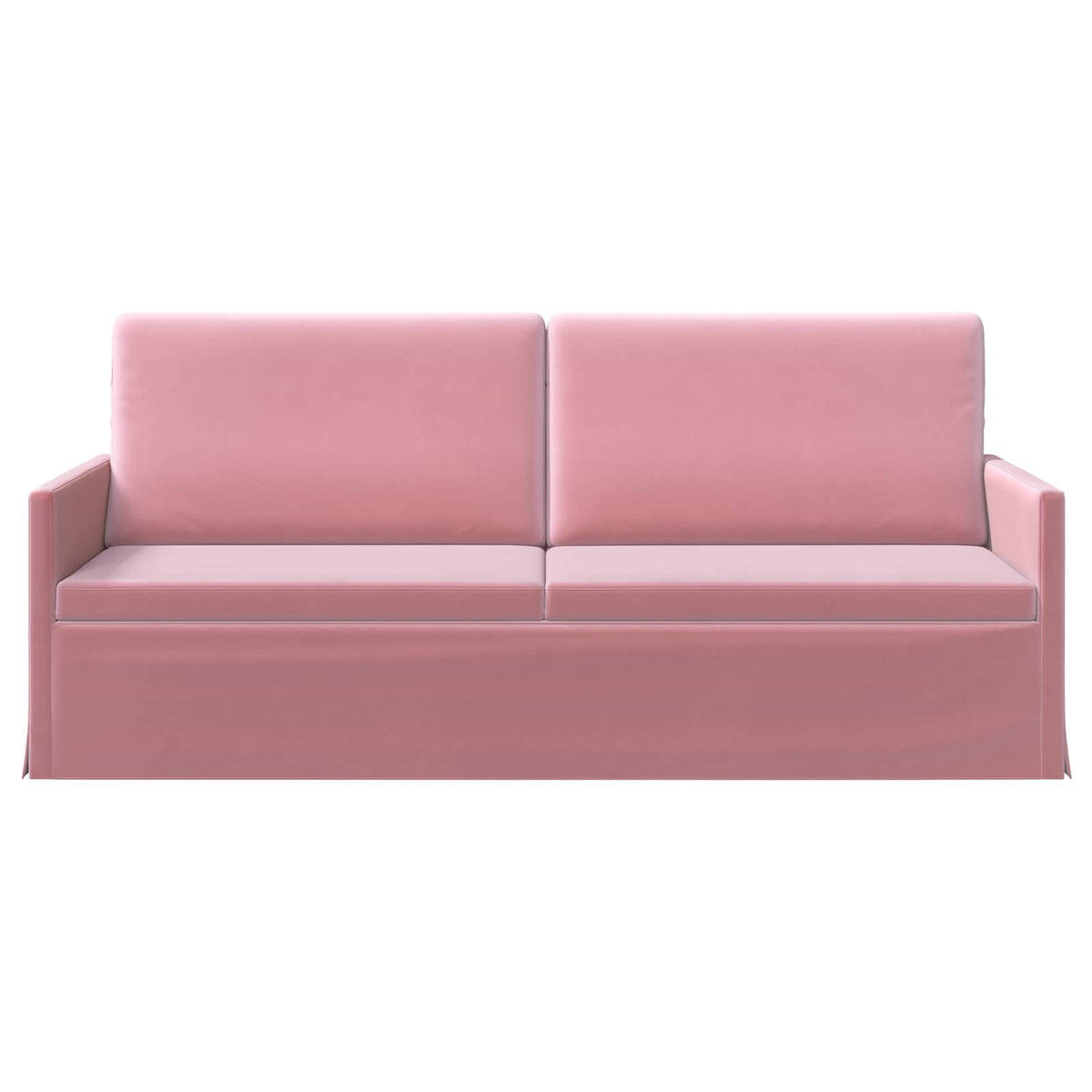 vidaXL 3 Seater Sofa Pink 190 x 81 x 82 cm Velvet