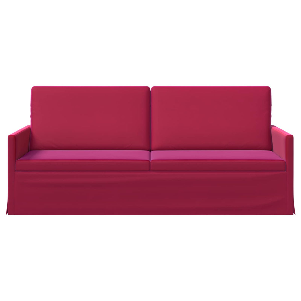 vidaXL 3 Seater Sofa Wine Red 190 x 81 x 82 cm Velvet