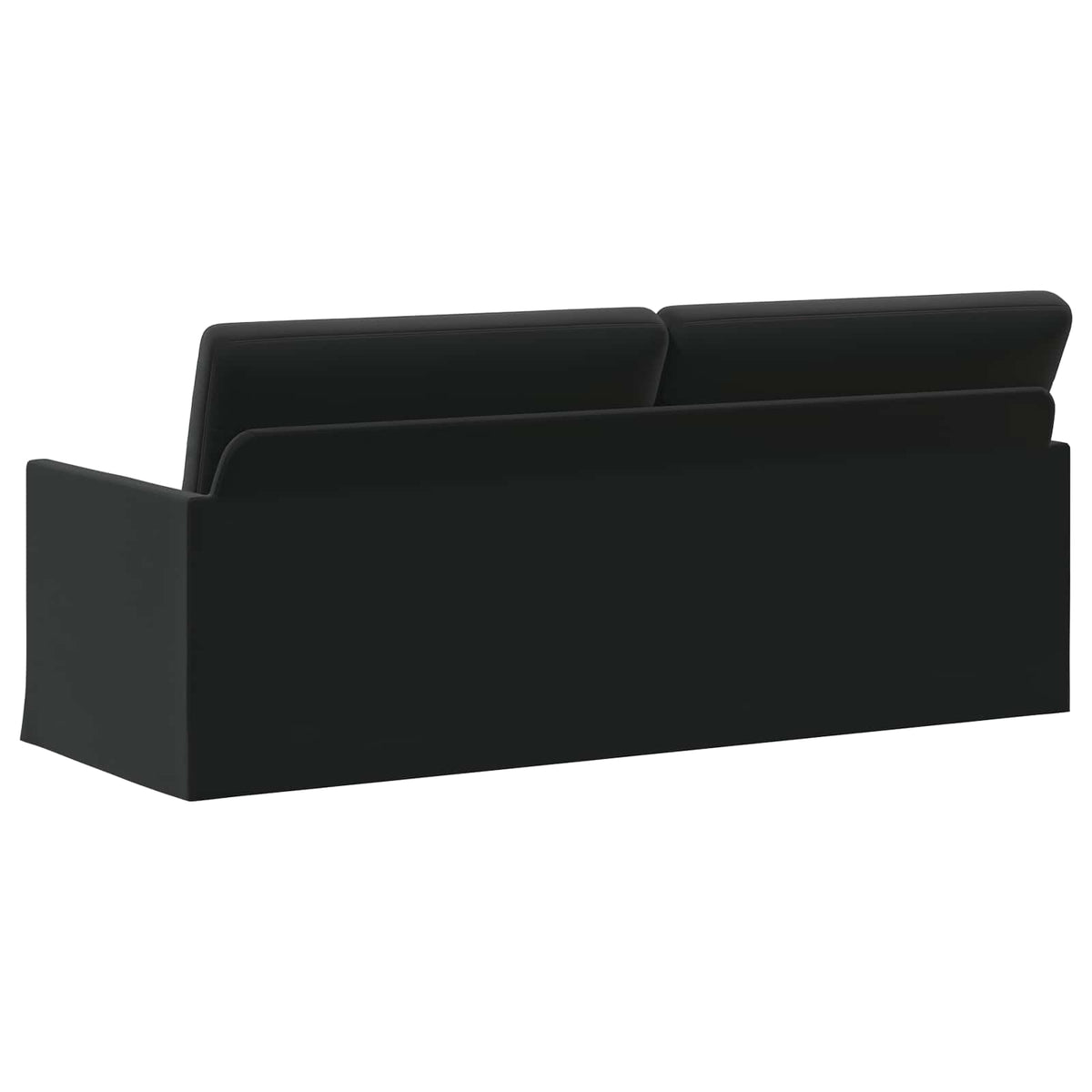 vidaXL 3 Seater Sofa Black 190 x 81 x 82 cm Velvet