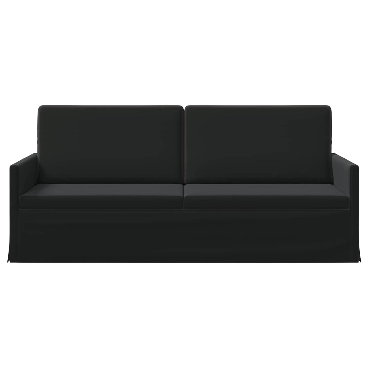 vidaXL 3 Seater Sofa Black 190 x 81 x 82 cm Velvet