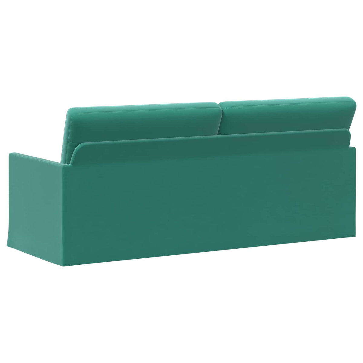 vidaXL 3 Seater Sofa Turquoise 190 x 81 x 82 cm Velvet