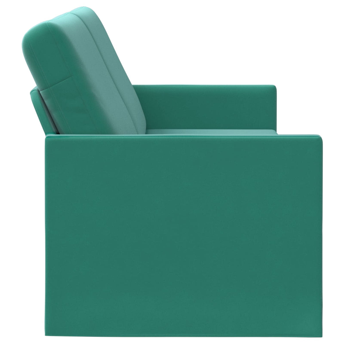 vidaXL 3 Seater Sofa Turquoise 190 x 81 x 82 cm Velvet