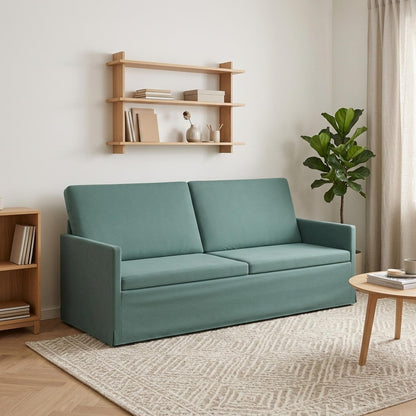 vidaXL 3 Seater Sofa Sea Green 190 x 81 x 82 cm Velvet