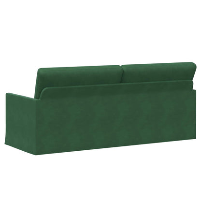 vidaXL 3 Seater Sofa Jungle Green 190 x 81 x 82 cm Corduroy Fabric