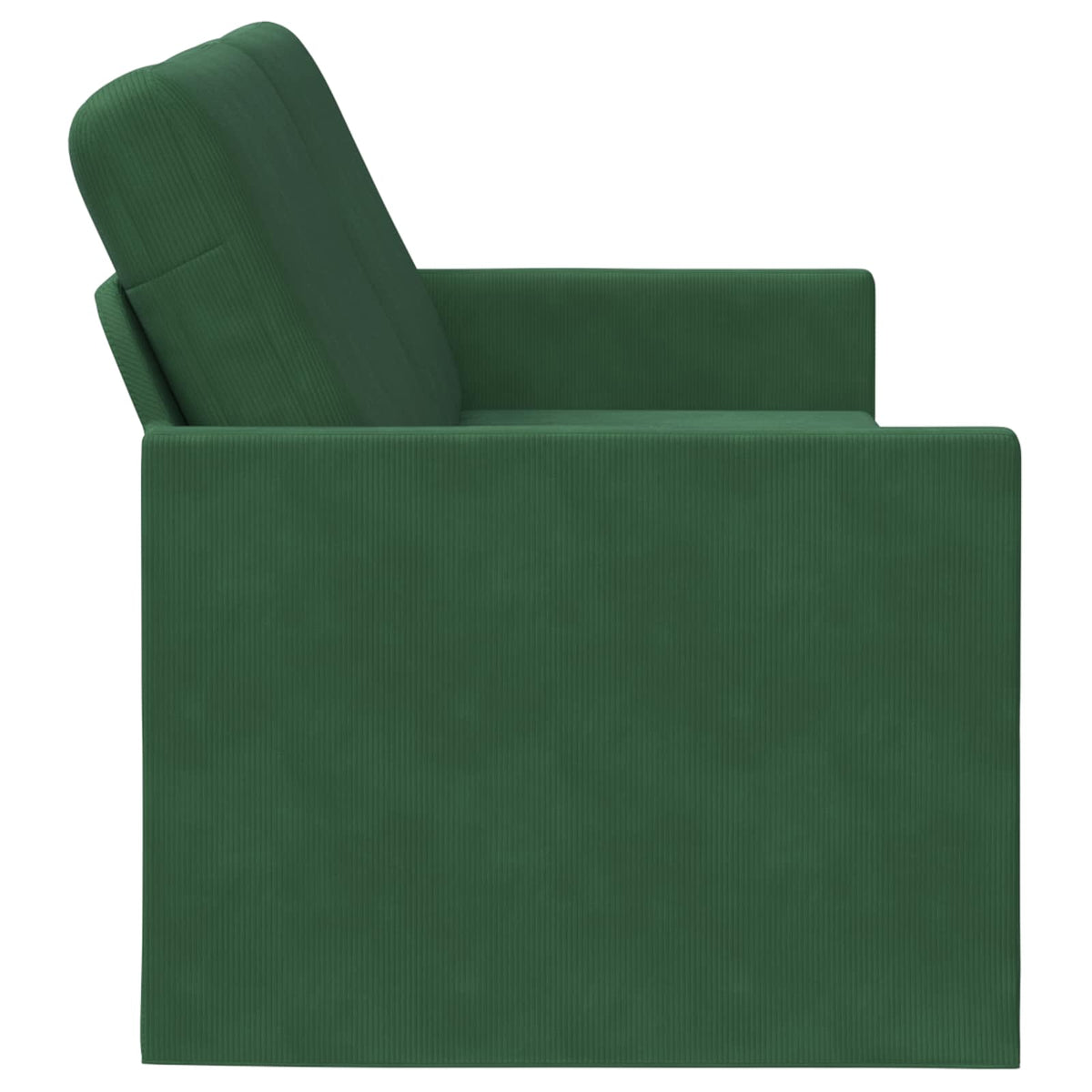 vidaXL 3 Seater Sofa Jungle Green 190 x 81 x 82 cm Corduroy Fabric