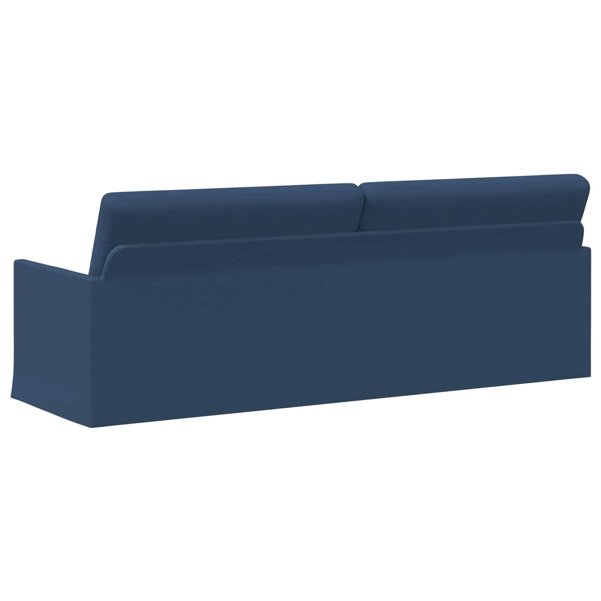 vidaXL 3 Seater Sofa Blue 220 x 81 x 82 cm Fabric