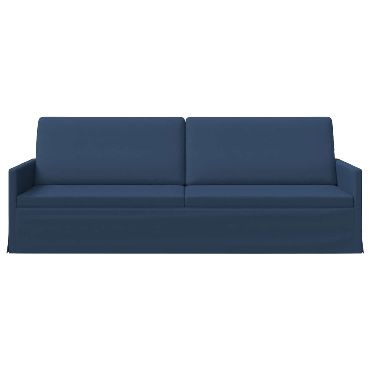 vidaXL 3 Seater Sofa Blue 220 x 81 x 82 cm Fabric
