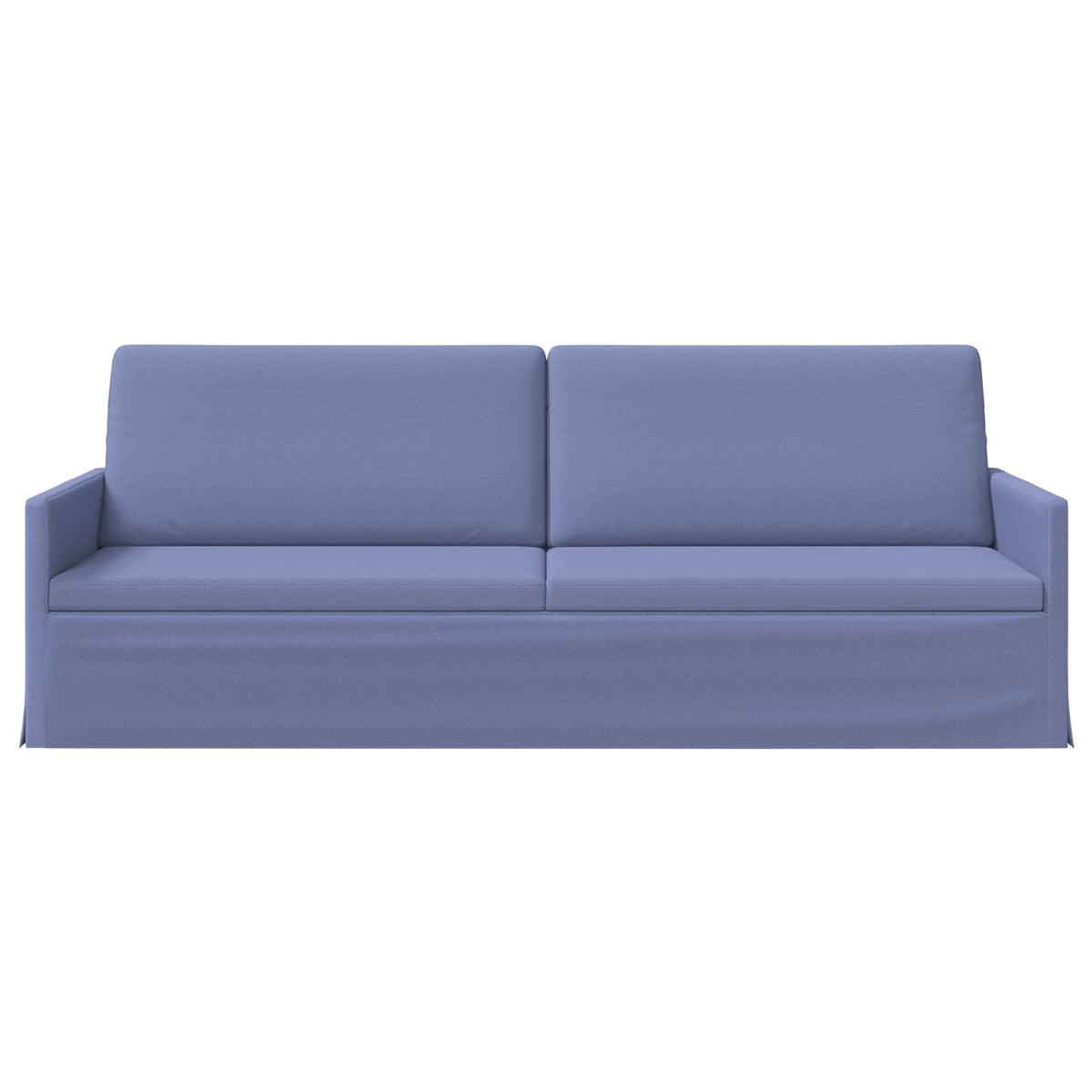 vidaXL 3 Seater Sofa Jeans Blue 220 x 81 x 82 cm Fabric
