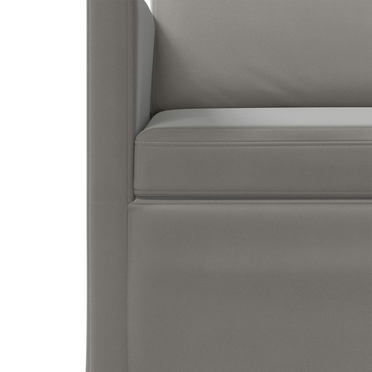 vidaXL 3 Seater Sofa Light Grey 220 x 81 x 82 cm Velvet