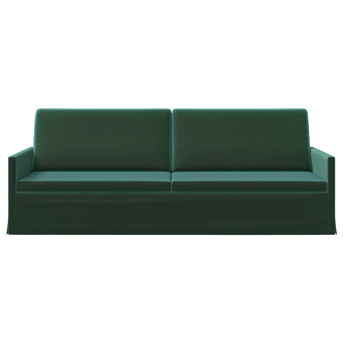 vidaXL 3 Seater Sofa Dark Green 220 x 81 x 82 cm Velvet