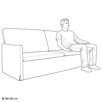 vidaXL 3 Seater Sofa Dark Green 220 x 81 x 82 cm Velvet