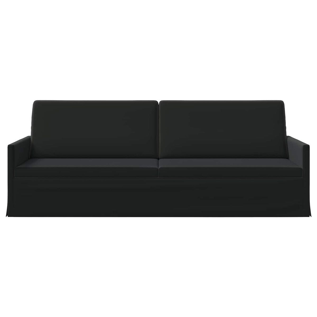 vidaXL 3 Seater Sofa Black 220 x 81 x 82 cm Velvet
