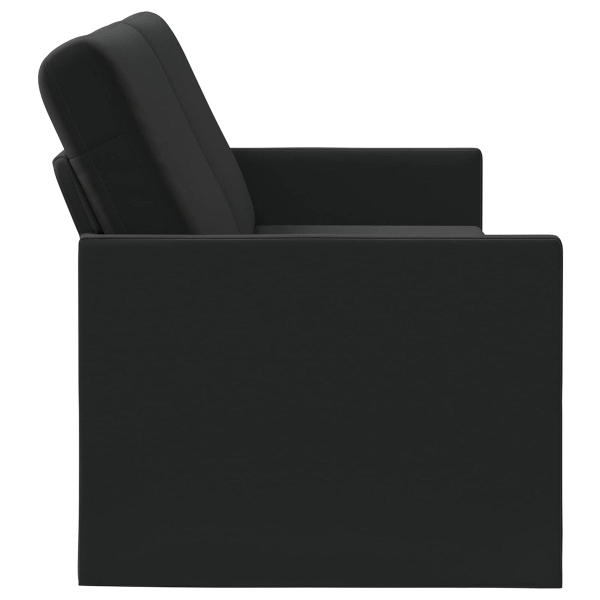vidaXL 3 Seater Sofa Black 220 x 81 x 82 cm Velvet