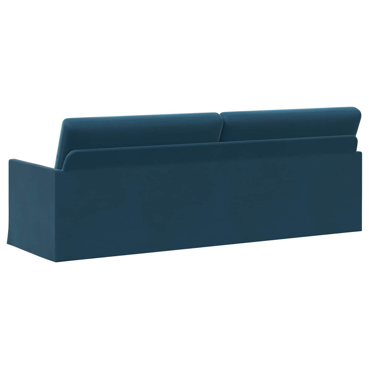 vidaXL 3 Seater Sofa Blue 220 x 81 x 82 cm Velvet
