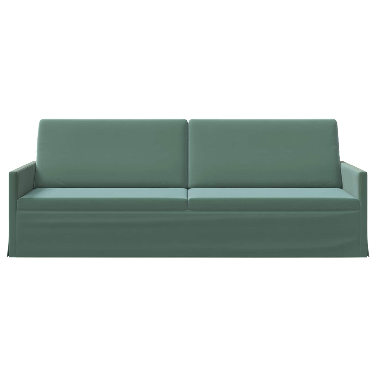 vidaXL 3 Seater Sofa Sea Green 220 x 81 x 82 cm Velvet
