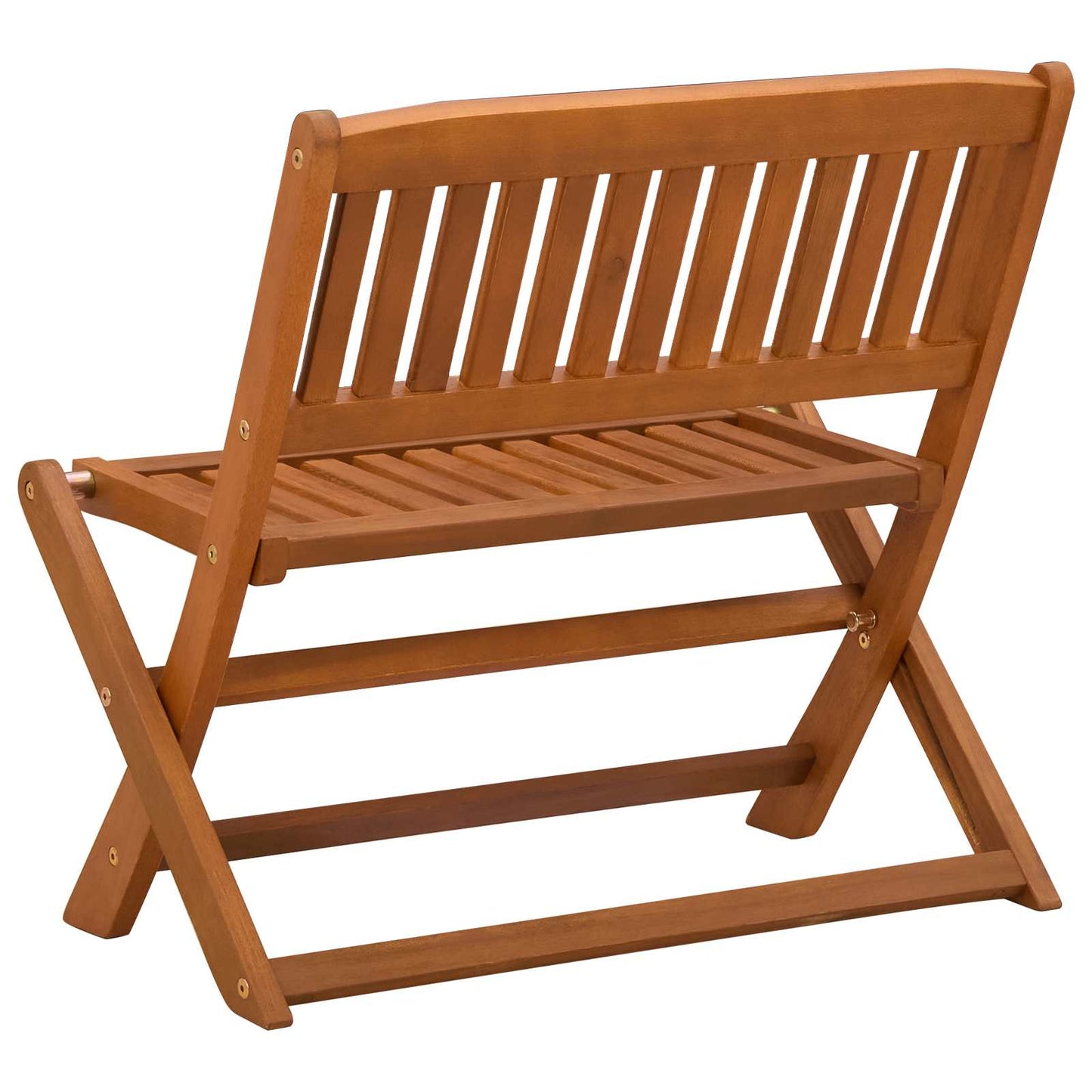 vidaXL Children Bench Brown 61 x 38 x 57 cm Solid Eucalyptus Wood