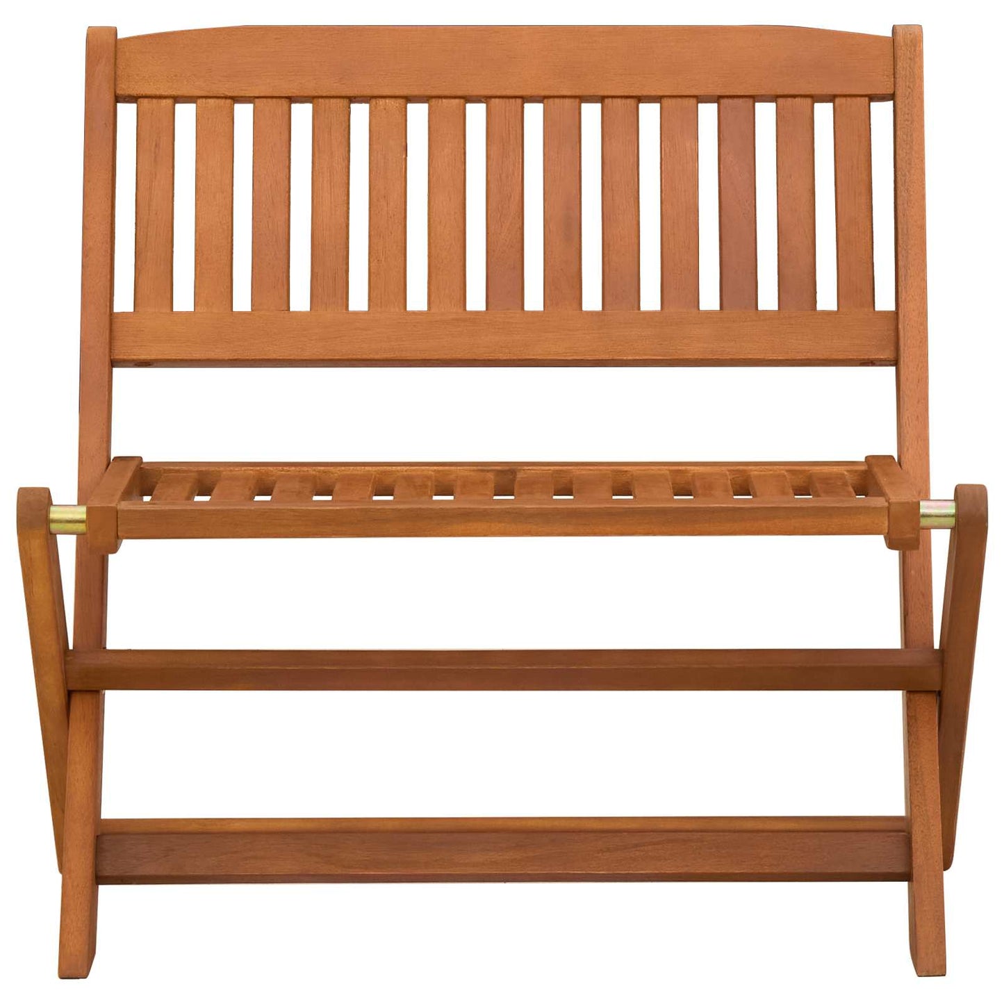 vidaXL Children Bench Brown 61 x 38 x 57 cm Solid Eucalyptus Wood