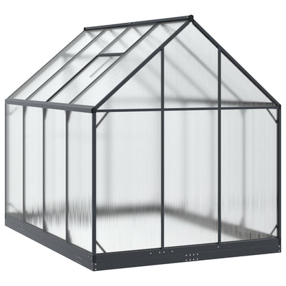 vidaXL Garden Greenhouse with Door Anthracite 183.5 x 243.5 x 207 cm