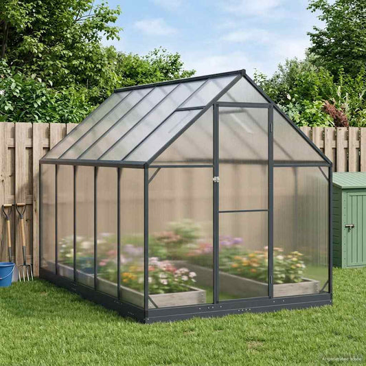 vidaXL Garden Greenhouse 183.5 x 303.5 x 207 cm