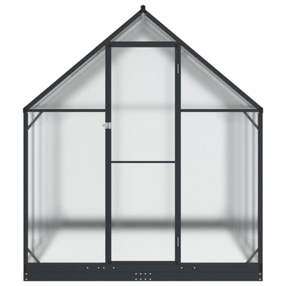 vidaXL Garden Greenhouse with Door Anthracite 183.5 x 303.5 x 207 cm