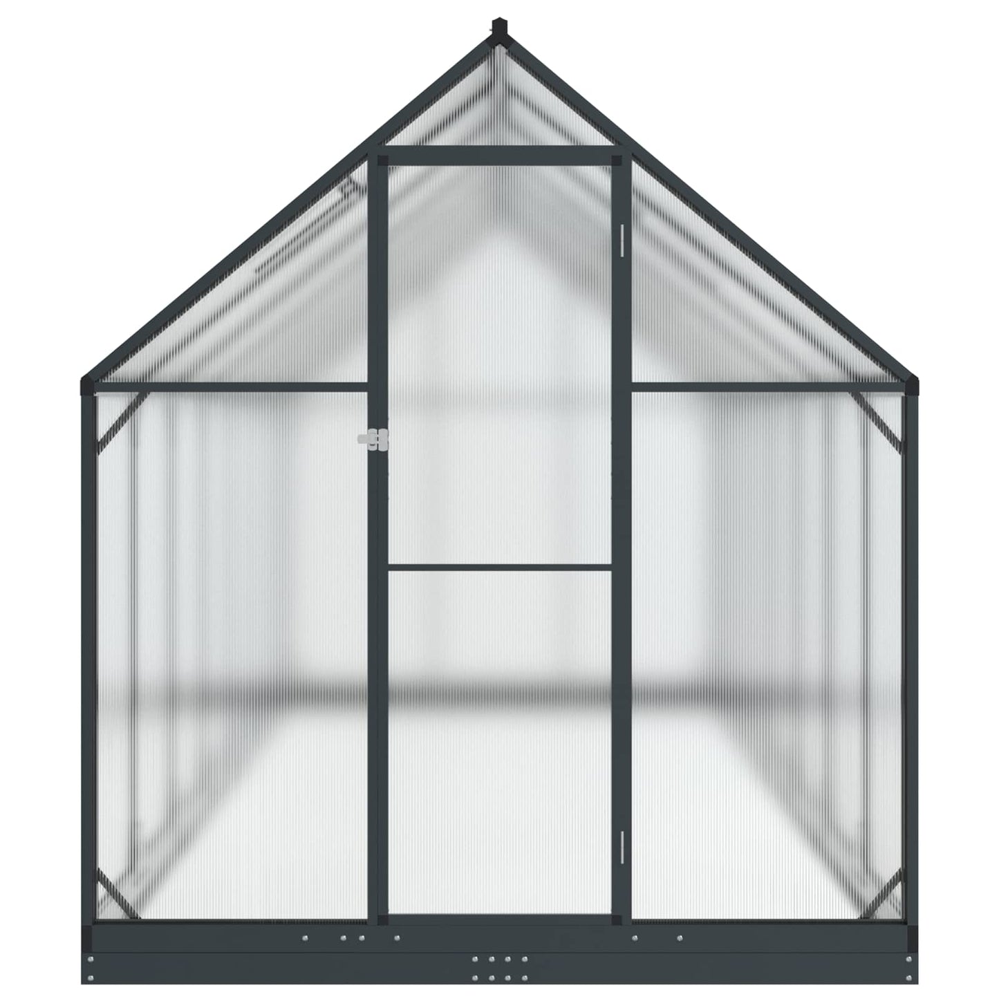 vidaXL Garden Greenhouse with Door Anthracite 183.5 x 423.5 x 207 cm