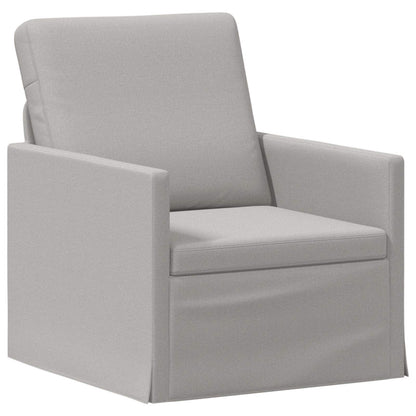 vidaXL Sofa Set 2 pcs Cloud Grey Fabric