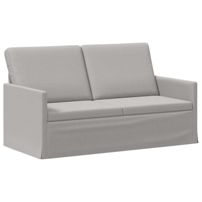 vidaXL Sofa Set 2 pcs Cloud Grey Fabric