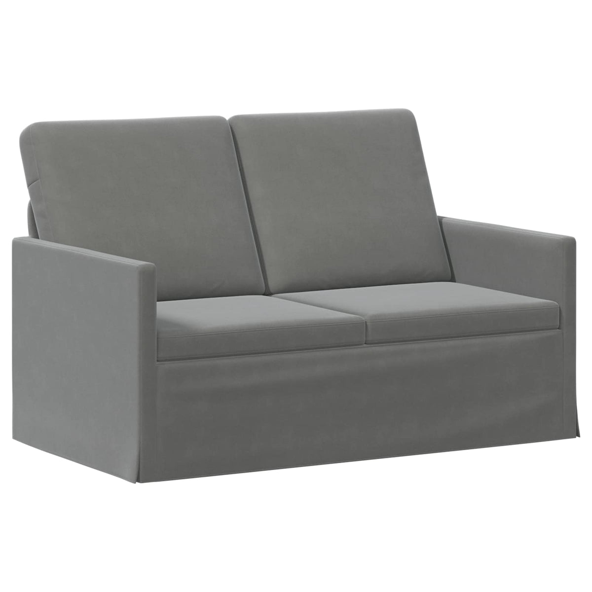 vidaXL Sofa Set 2 pcs Dark Grey Velvet