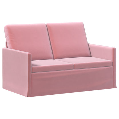 vidaXL Sofa Set 2 pcs Pink Velvet
