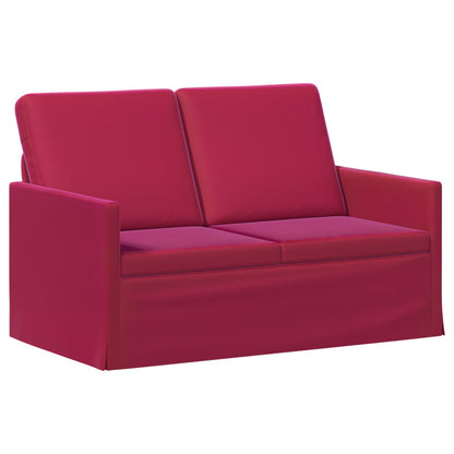 vidaXL Sofa Set 2 pcs Wine Red Velvet