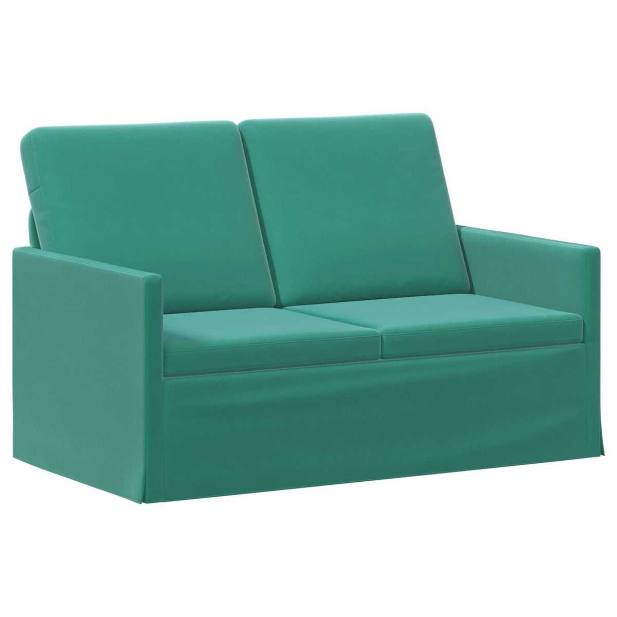 vidaXL Sofa Set 2 pcs Turquoise Velvet