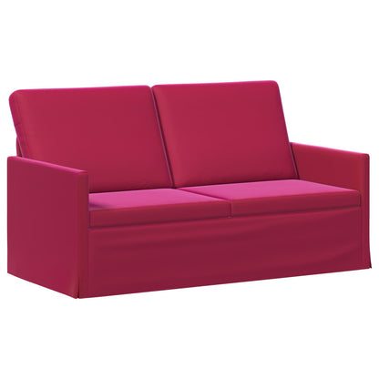 vidaXL Sofa Set 2 pcs Wine Red Velvet