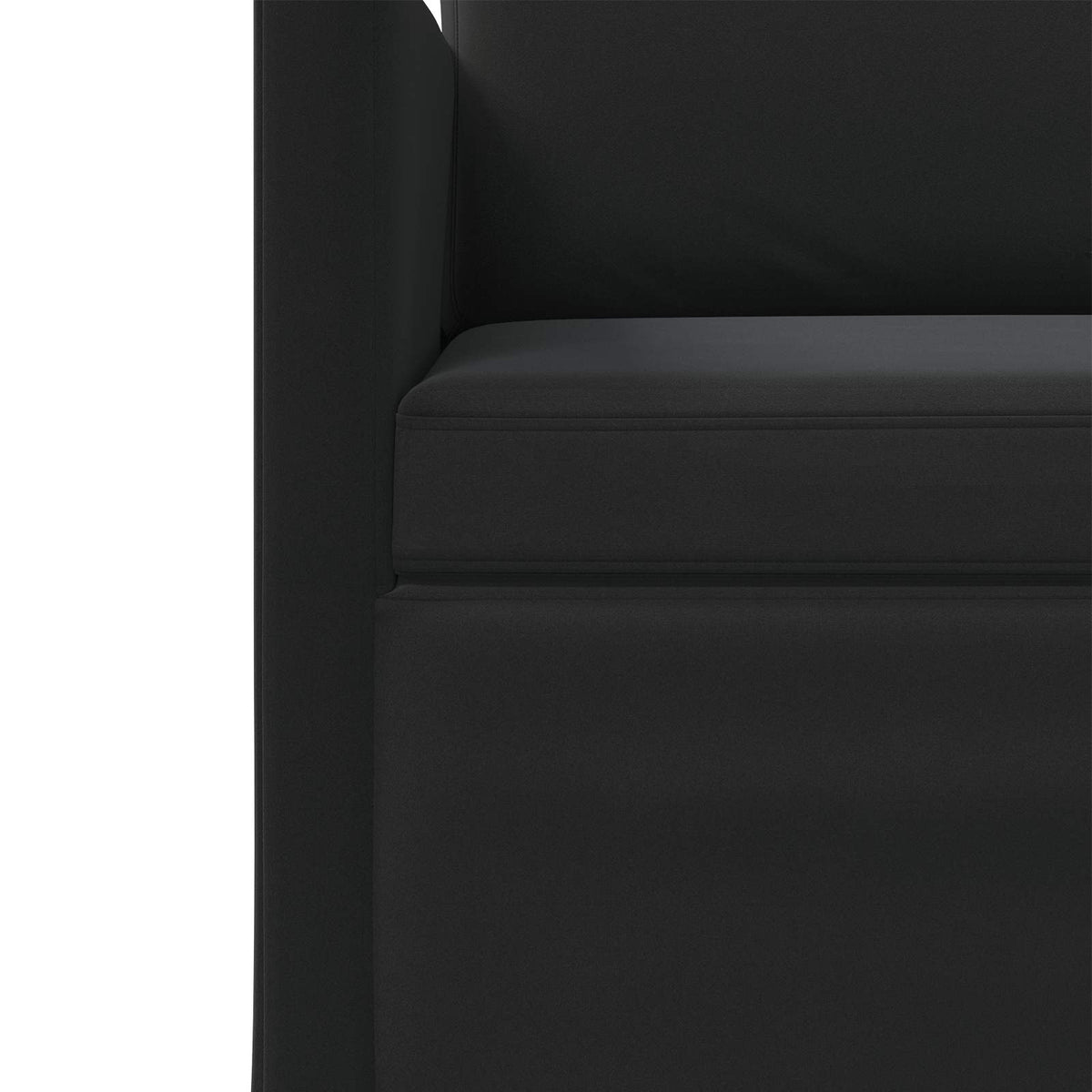vidaXL Sofa Set 2 pcs Black Velvet