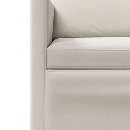 vidaXL Sofa Set 2 pcs Cream Velvet