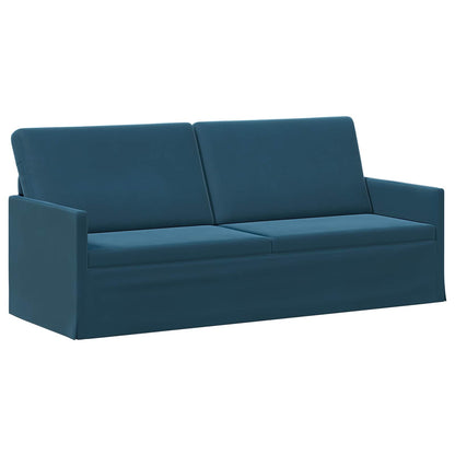 vidaXL Sofa Set 2 pcs Blue Velvet