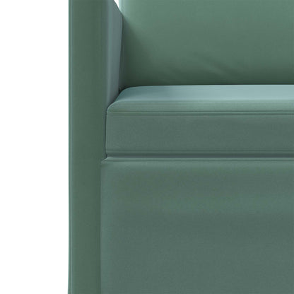 vidaXL Sofa Set 2 pcs Sea Green Velvet