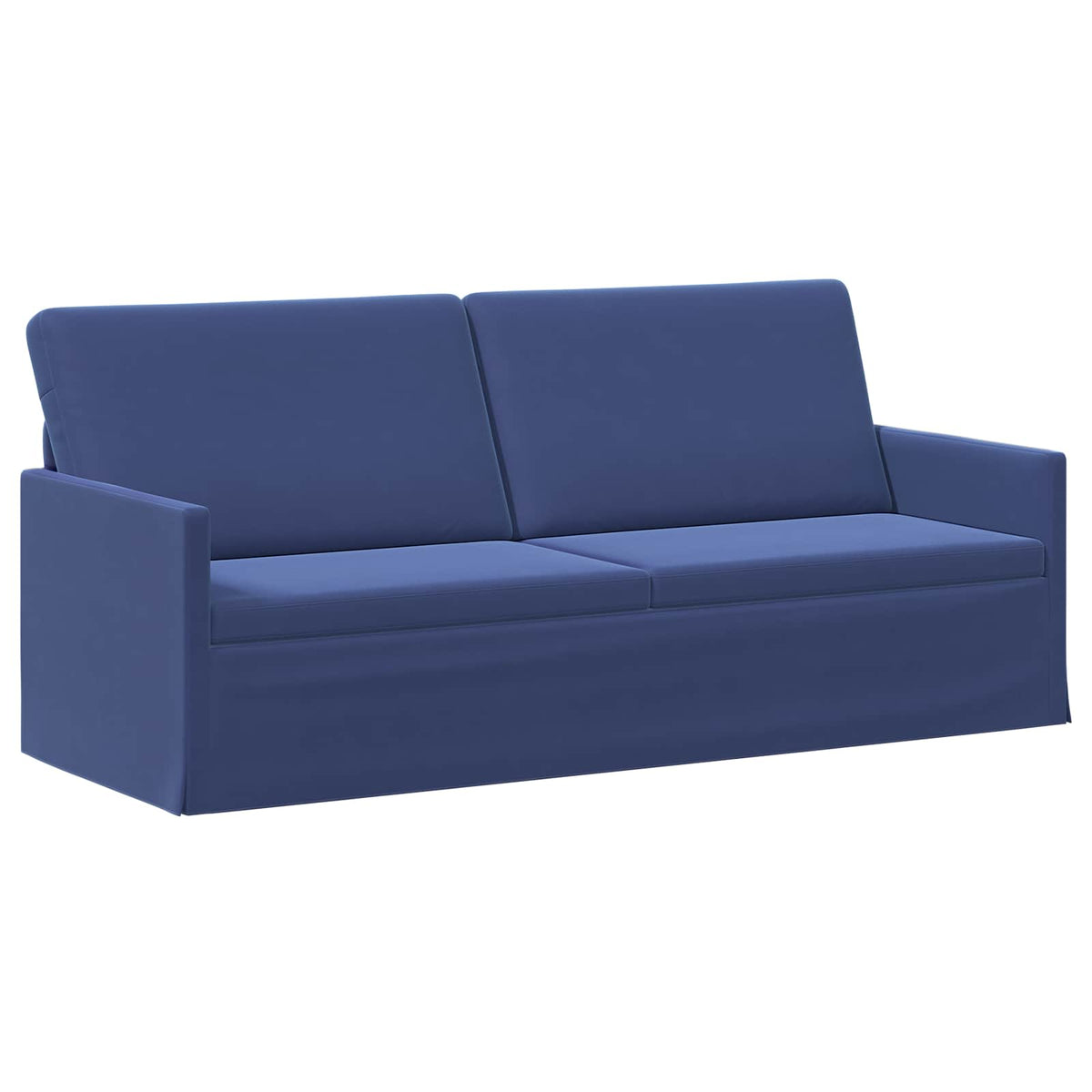 vidaXL Sofa Set 2 pcs Police Blue Velvet